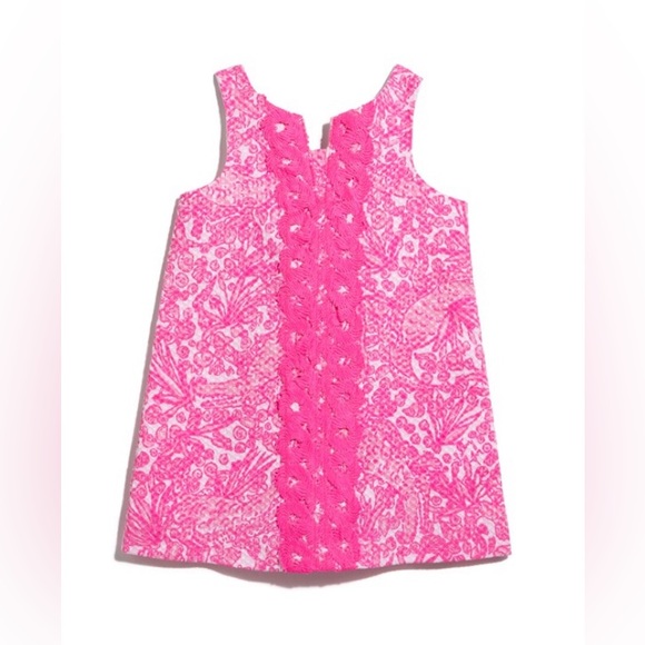 Lilly Pulitzer for Target Other - SOLD 🖤NWT TARGET LILLY PULITZER 2015 NEON PINK SHIFT DRESS SIZE L 10-12🖤